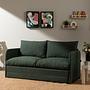 Saga Xl Sofa bed 2-seater Green 3