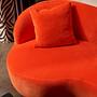 Rose Sofa 2,5-Sitzer Moss Cherry 4