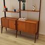 Teak shelving system 1960s 4