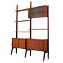 Teak shelving system 1960s 0