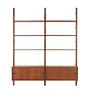 Teak shelving system 1960s 0