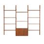 Modulares Teak-Regalsystem 1960er Jahre 0