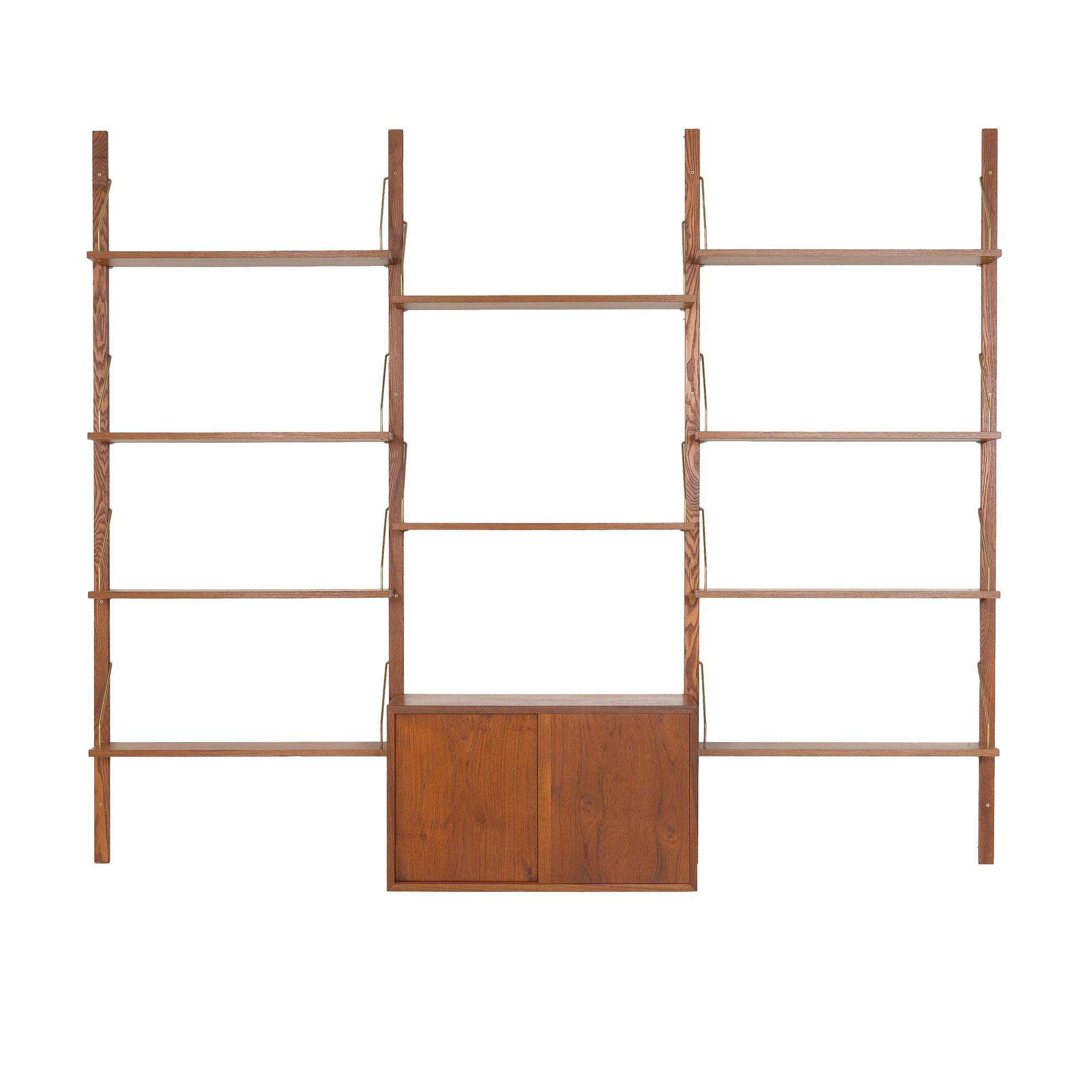 Modular Teak Shelving System 1960s 0