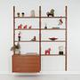 Teak-Bücherregal PS System 1960er Jahre  2