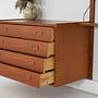 Teak Bookshelf PS System 1960s 10