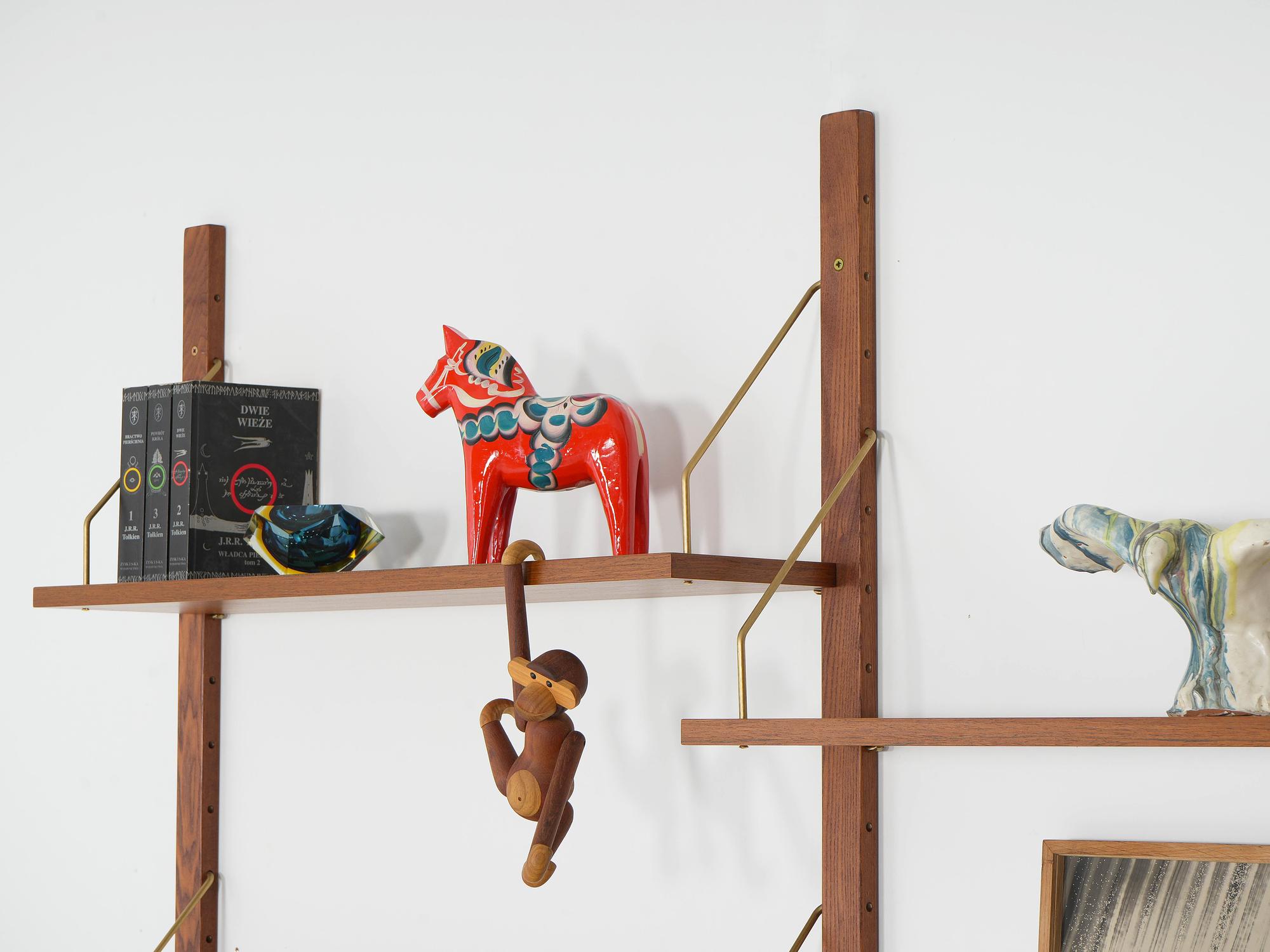 Modulares Teak-Regalsystem 1960er Jahre 7