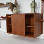 Modular Teak Shelving System 1960s 11