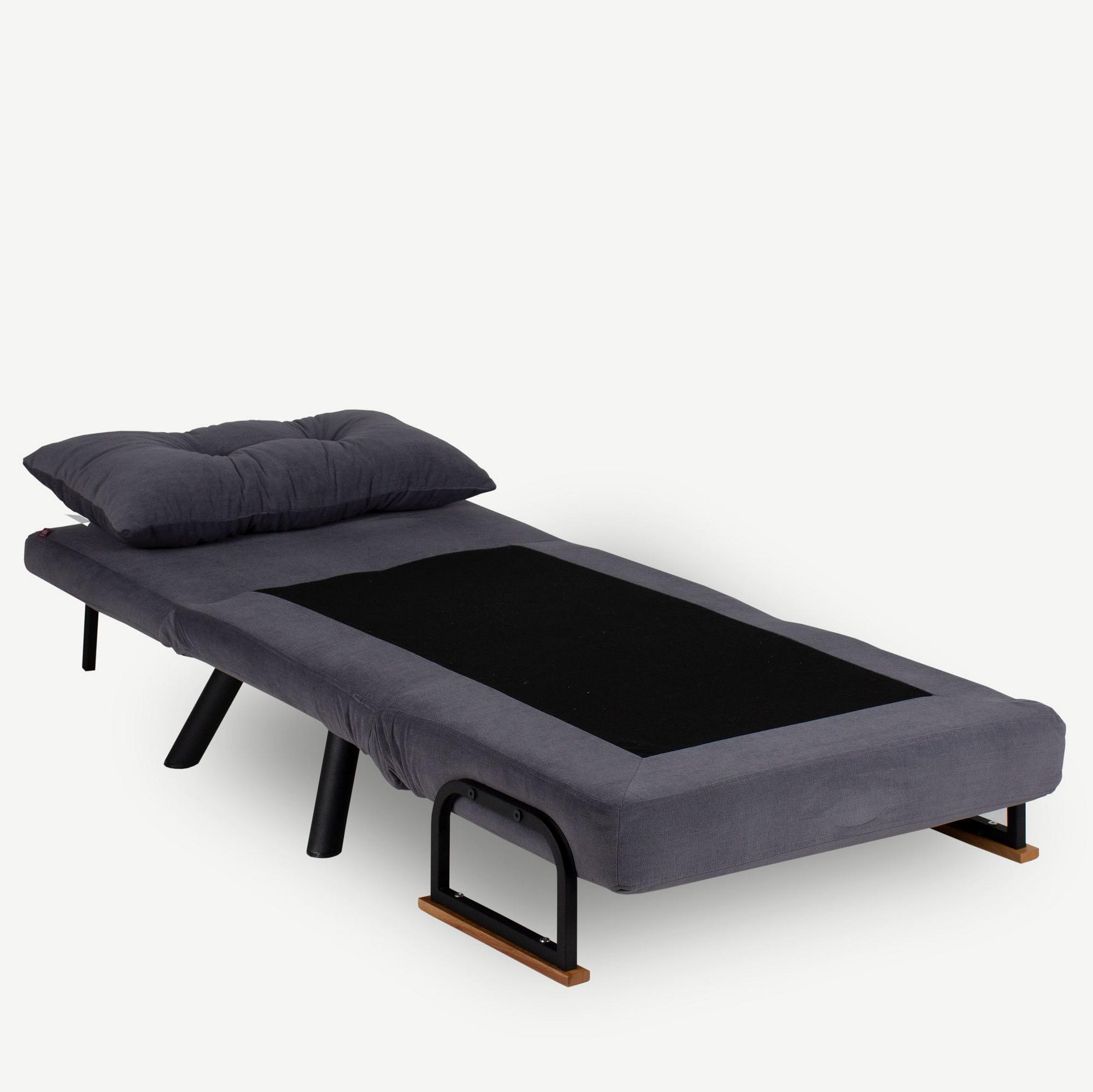 Armchair with sleeping function Grey 3