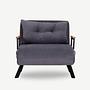 Armchair with sleeping function Grey 4