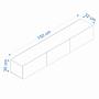 TV stand Walnut 5