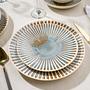 Dinner service 24-pcs. Porcelain Colorful 0