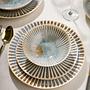 Dinner service 24-pcs. Porcelain Colorful 1