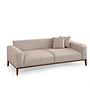 Sinor 3-seater sofa bed beige 5