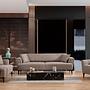 Hamlet 1-seater sofa light brown 1