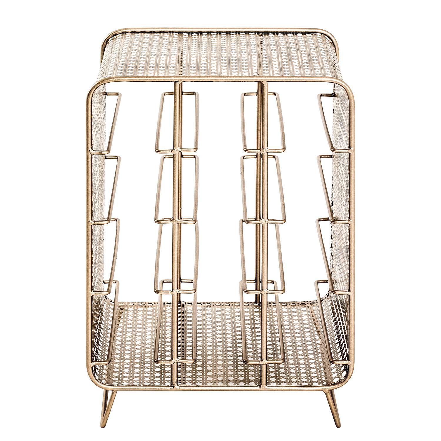 Weinregal Massillon Metall Gold 2