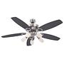 Deckenventilator Jerry Milchglas / Eisen 5-flammig 3