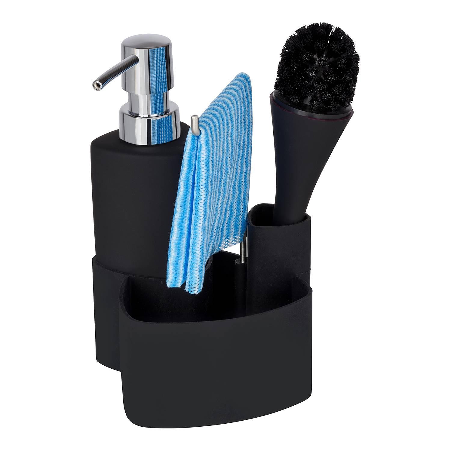 Spülset Empire (4-teilig) Edelstahl / Polypropylen Schwarz 2