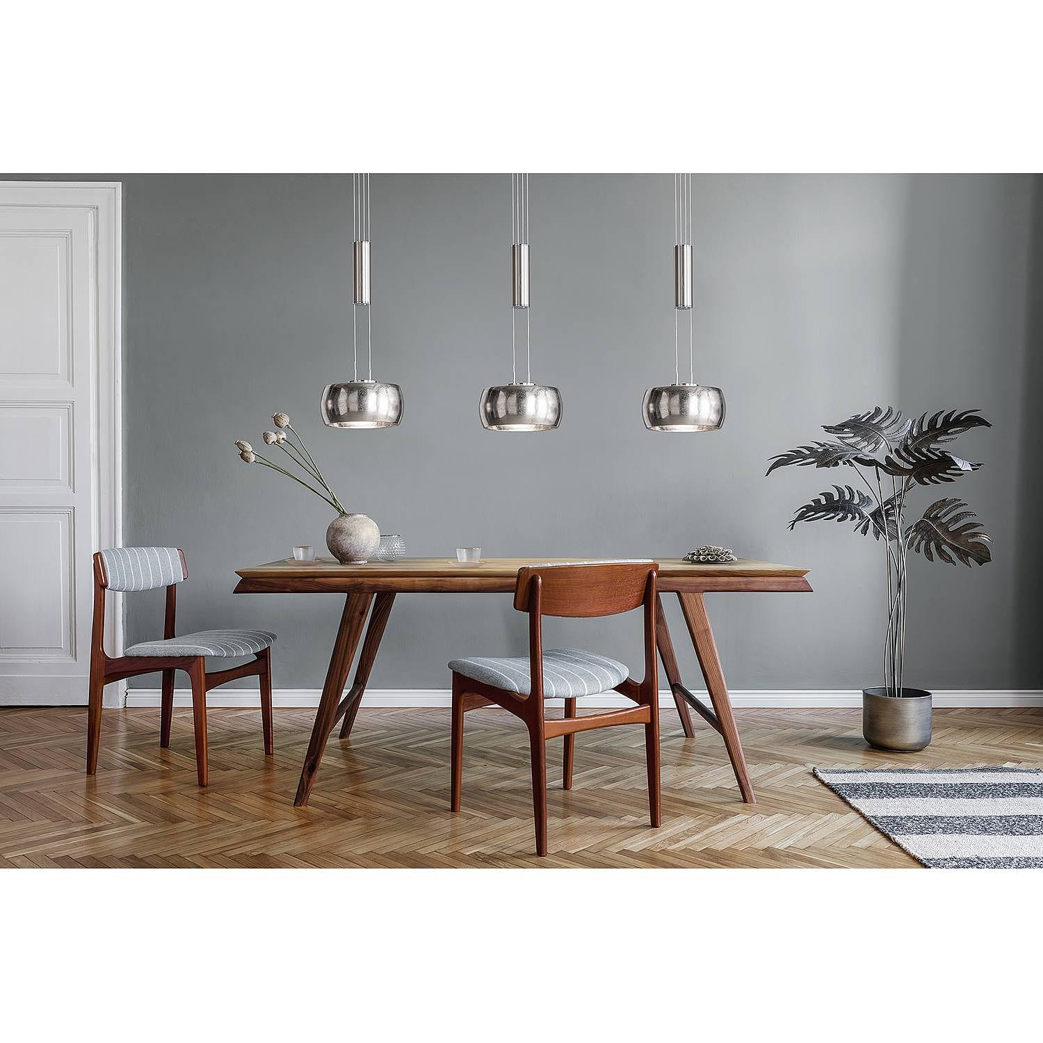 LED-Pendelleuchte Carov I Eisen 3-flammig 2