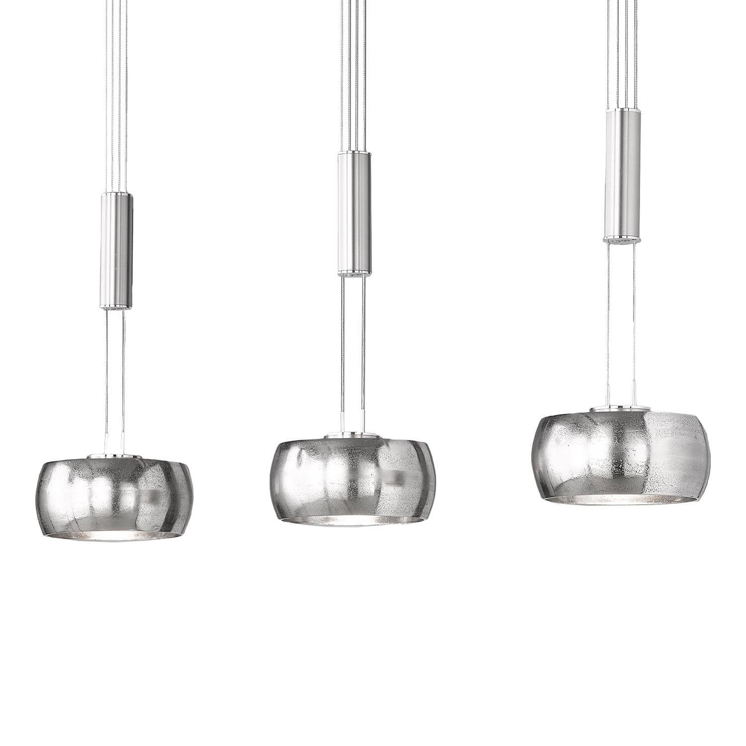 LED-Pendelleuchte Carov I Eisen 3-flammig 1