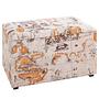 Sitztruhe Burbage MDF / Mischgewebe Beige 0
