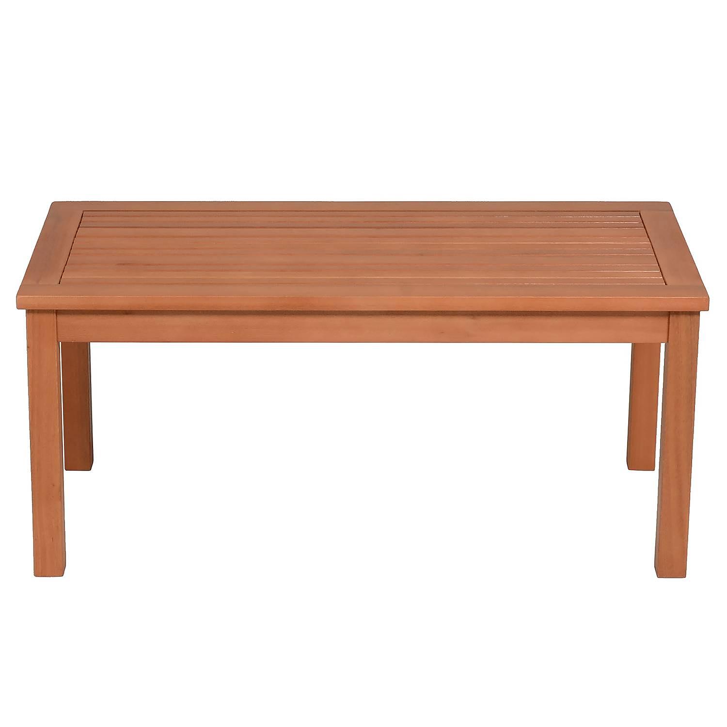 Beistelltisch Lansing Eukalyptus Massiv Braun 1