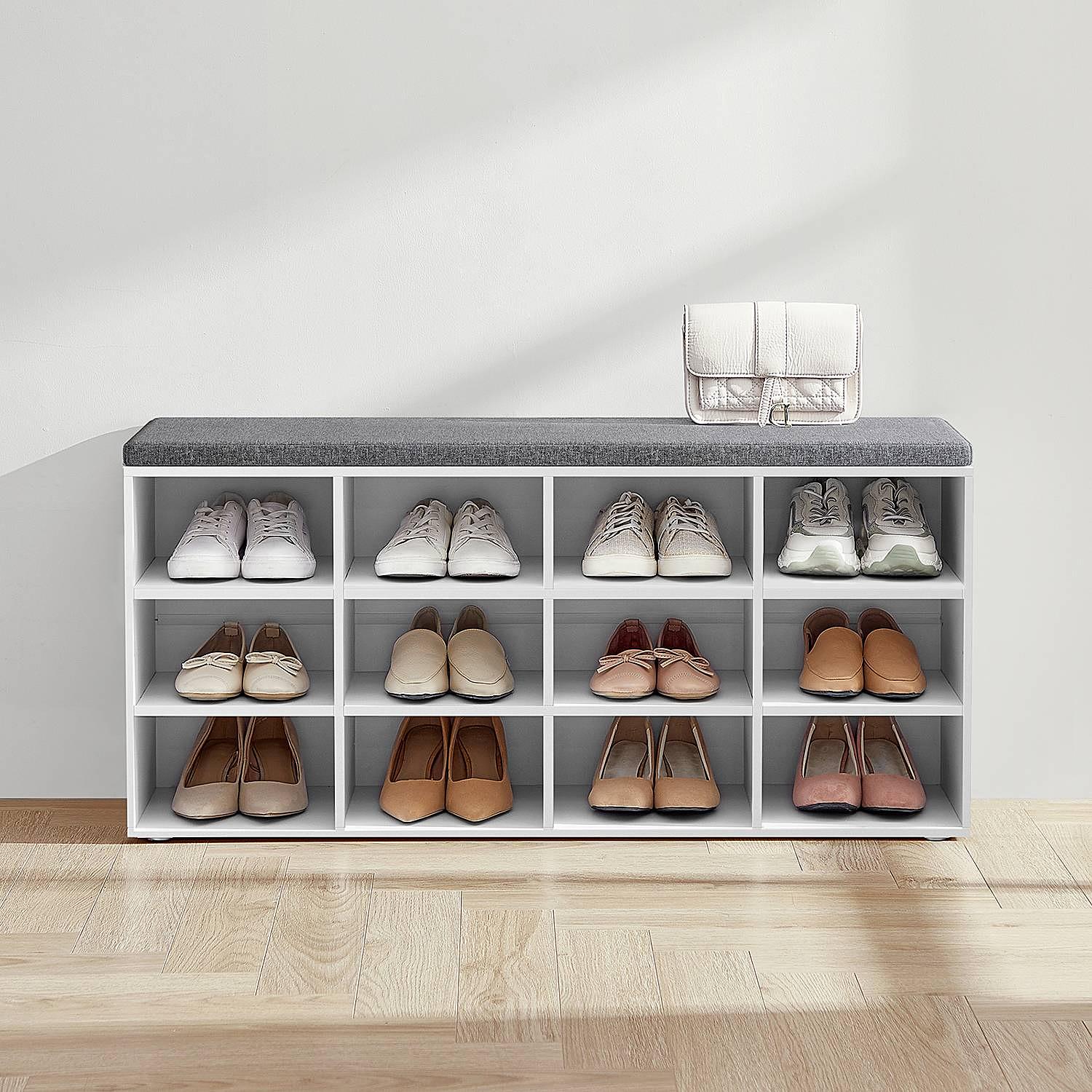 Schuhbank Haysville Typ A Weiß 8 4