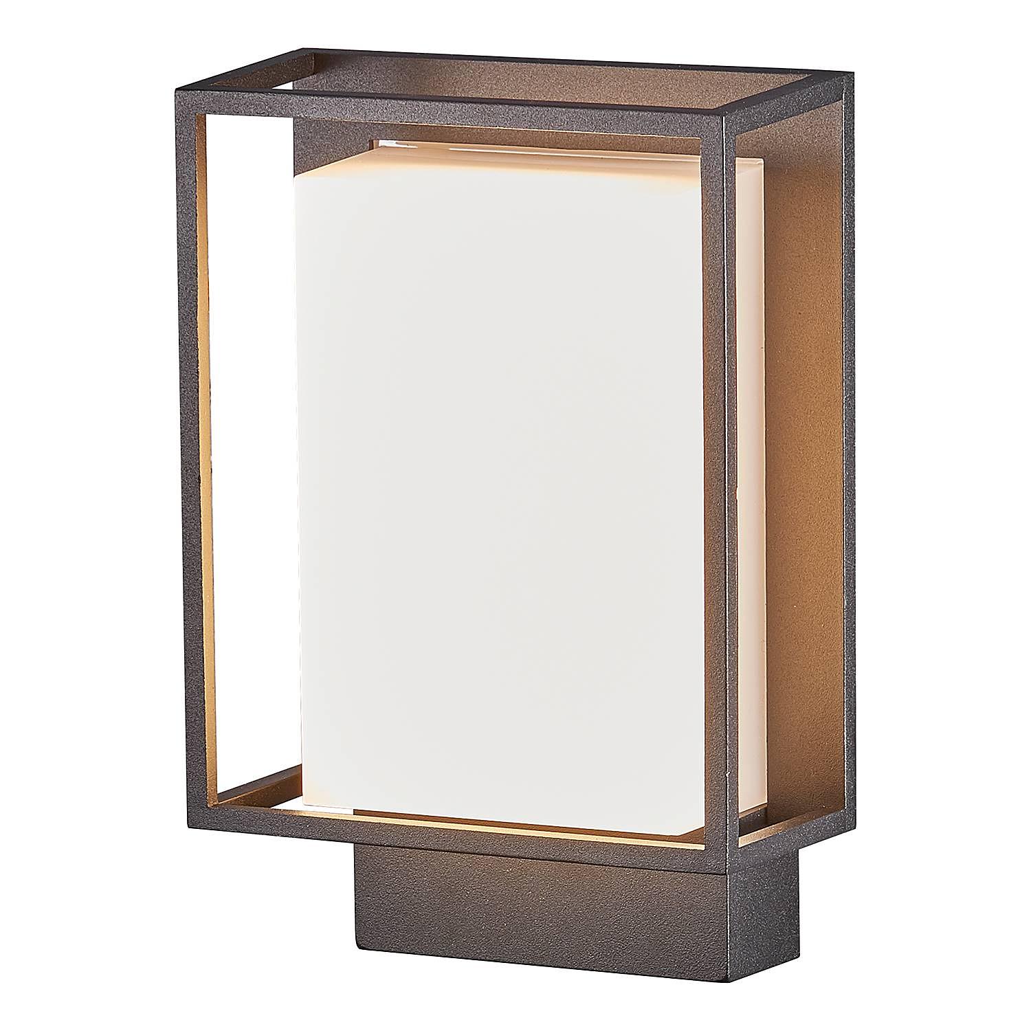 Wandleuchte Nestor Aluminium  Schwarz 1-flammig 0