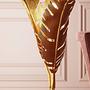 Stehleuchte Akile Stahl Gold 0