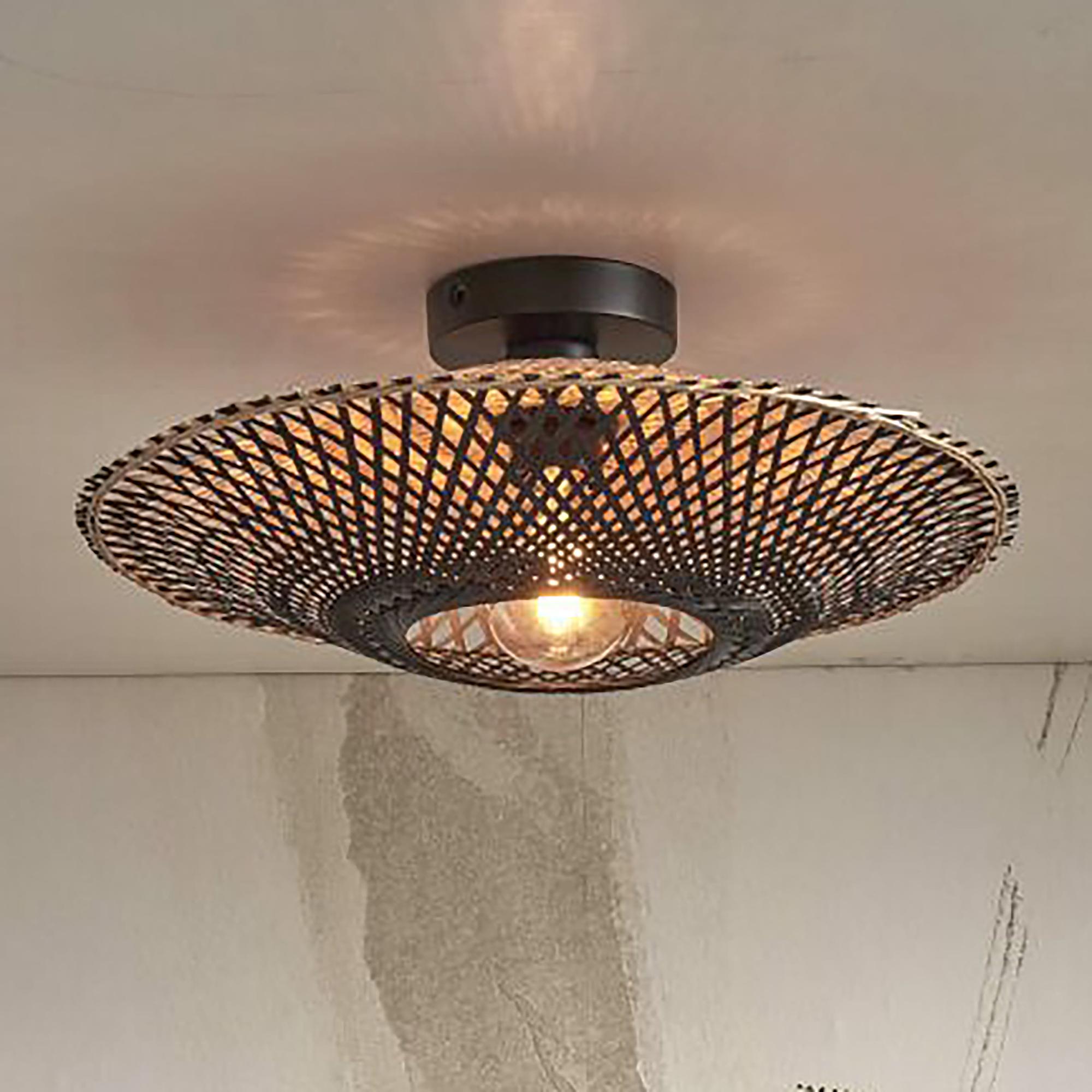 Ceiling lamp Kalimantan solid bamboo / iron 0