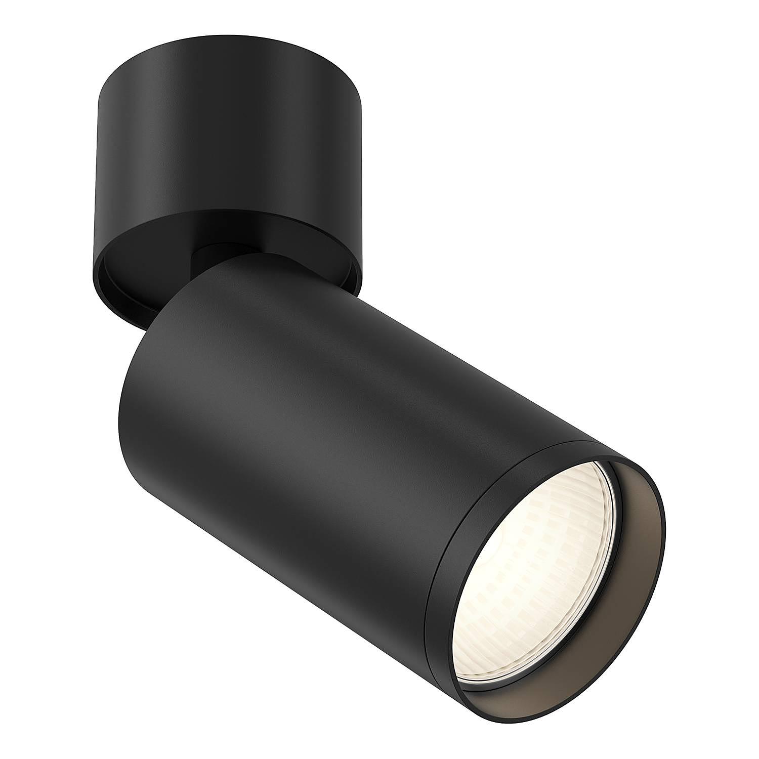 Deckenleuchte Focus S Typ B Aluminium Schwarz 0