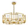 Pendant light Bowi clear glass / mixed metal 0