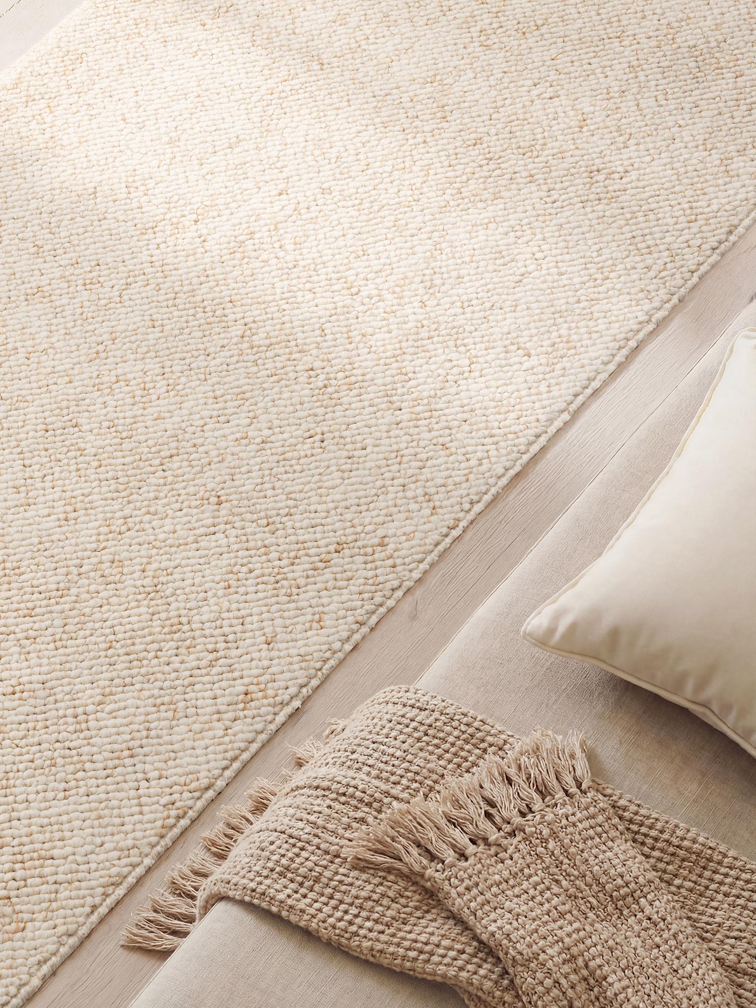 Läufer Roccoo Polypropylen / Filz Creme 4