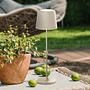 LED-Tischleuchte Kaami Eisen Kunststoff Beige 2er Set 2