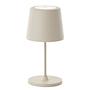 LED-Tischleuchte Kaami Eisen Kunststoff Beige 2er Set 3