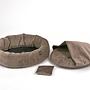 Hundebett Lajos Gr. 1 Polyester Taupe 4