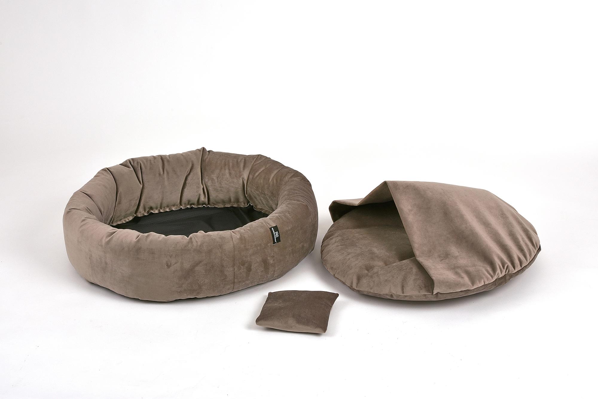 Hundebett Lajos Gr. 1 Polyester Taupe 4