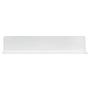 Wandboard Beikou Typ B Metall Weiß 80 x 15 cm 1er Set 3
