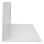 Wandboard Beikou Typ B Metall Weiß 80 x 15 cm 1er Set 4