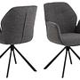 Swivel armchair MORINI Bouclé fabric Moena 4