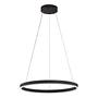 LED pendant light Sirko Type A iron / acrylic glass black 3