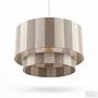 Pendelleuchte SELEN Eisen / Textil 1-flammig Beige 3