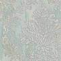 Vliestapete Hoa Luxus Ornamente Vlies Taubenblau / Creme 1