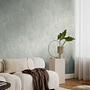 Vliestapete Hoa Luxus Ornamente Vlies Taubenblau / Creme 2