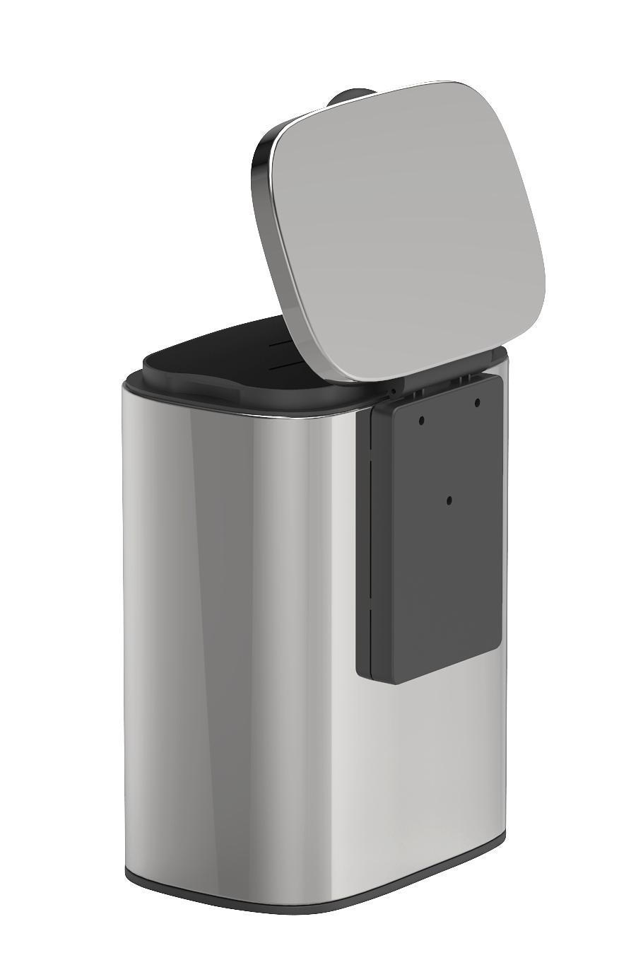 Kosmetikeimer Sare Edelstahl Silber 3