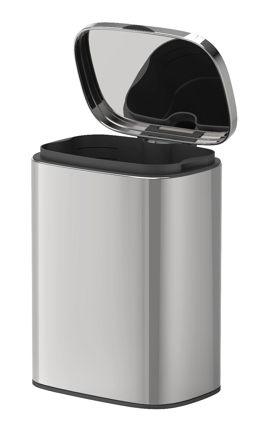 Kosmetikeimer Sare Edelstahl Silber 1