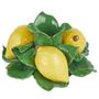 Kerzenhalter LEMON Zitronen Steinzeug Gelb 0