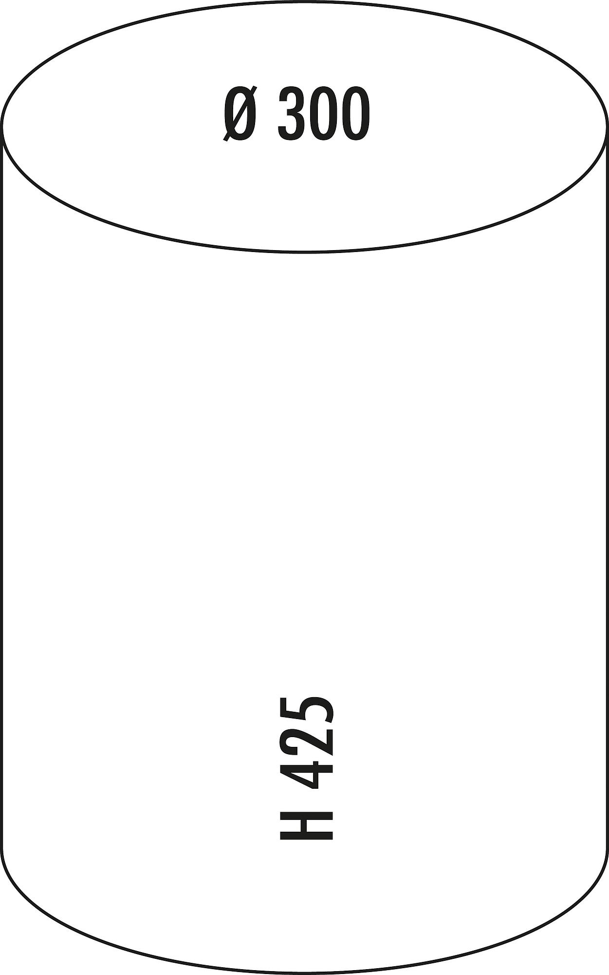 Küchenmülleimer Biger Stahlblech Beige 2
