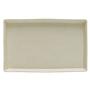 Servierplatte Lagoa 2er Set Steinzeug Beige 0