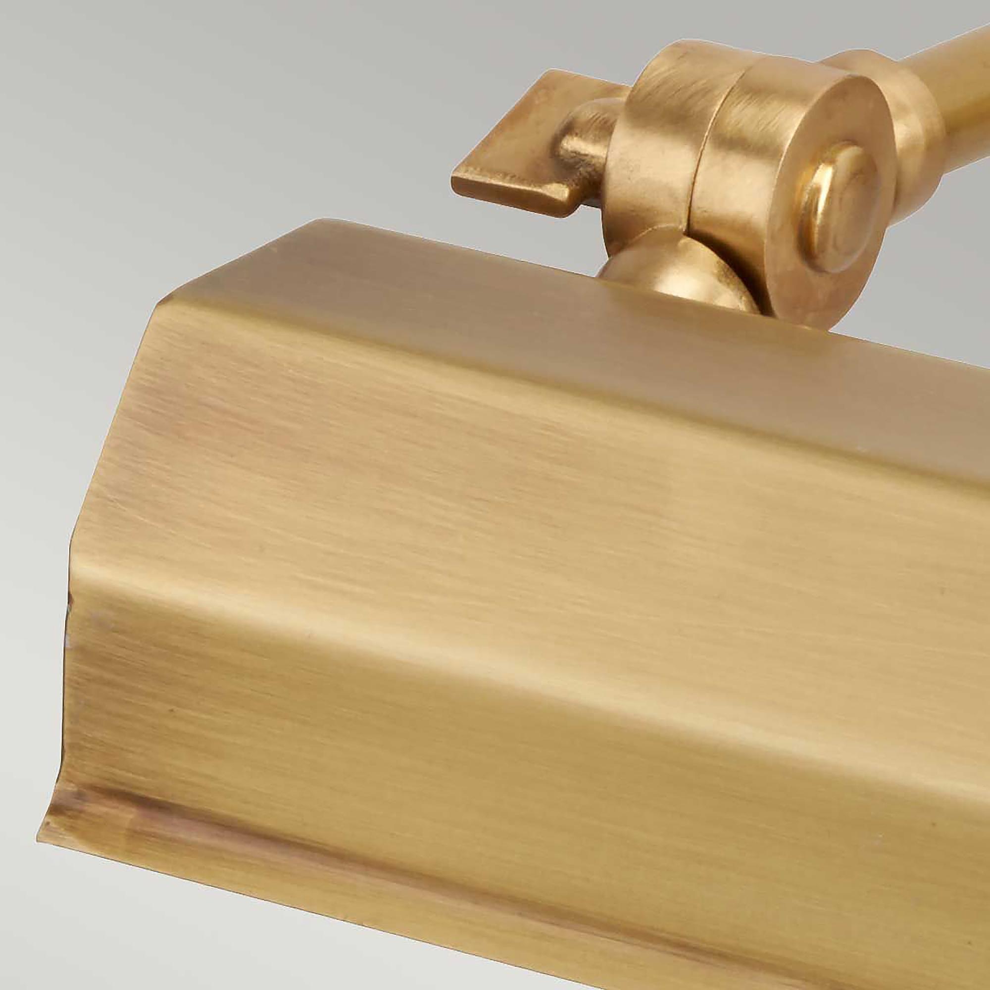 Bilderleuchte Chawton Stahl Messing 3
