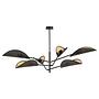 Ceiling lamp Vene Steel / Polyamide Black / Gold 4